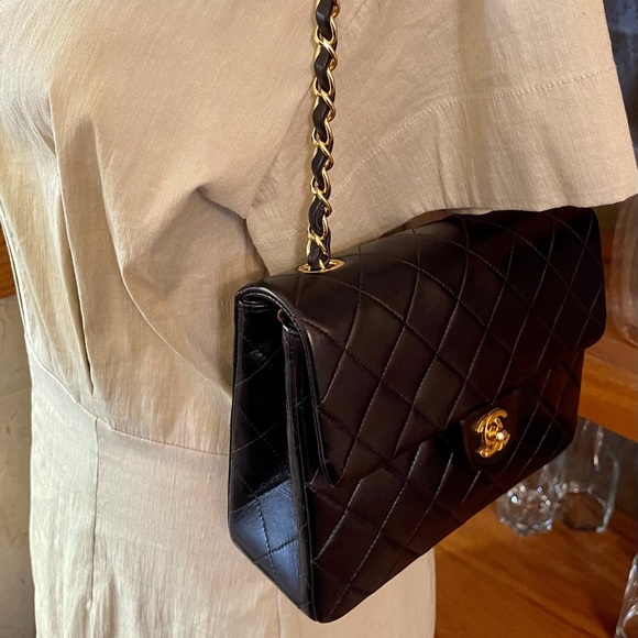 ❌SOLD❌💯Authentic Chanel Mini Square Vintage Flap - Picture 16 of 16